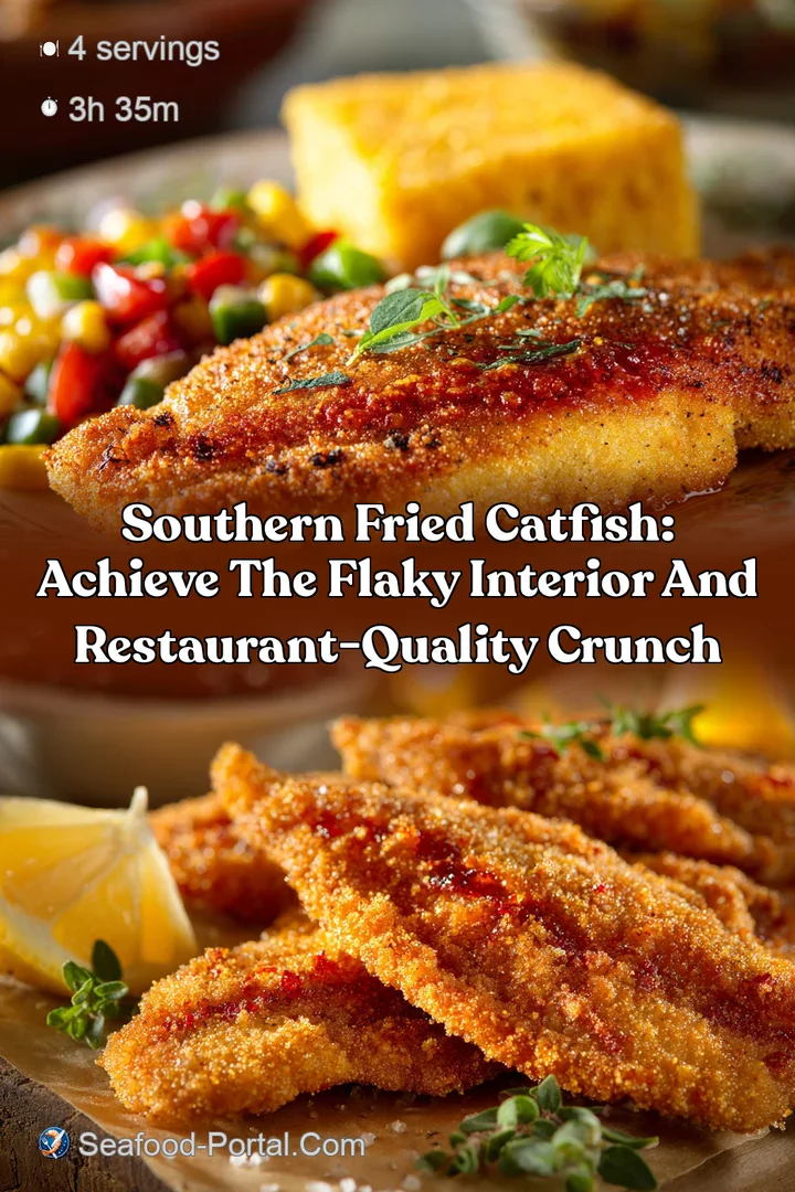 Southern Fried Catfish: Achieve the Flaky Interior and Restaurant-Quality Crunch