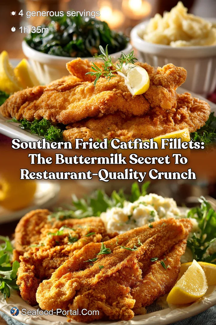 Southern Fried Catfish Fillets: The Buttermilk Secret to Restaurant-Quality Crunch