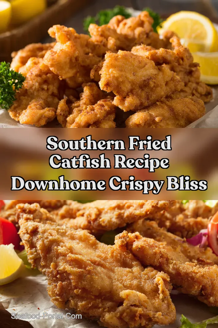 Southern fried catfish recipe DownHome Crispy Bliss : PIN FOR LATER Southern fried catfish recipe DownHome Crispy Bliss