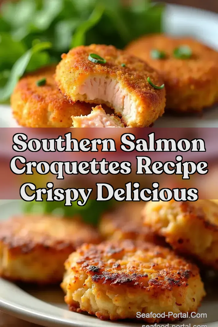 Southern Salmon Croquettes Recipe Crispy Delicious