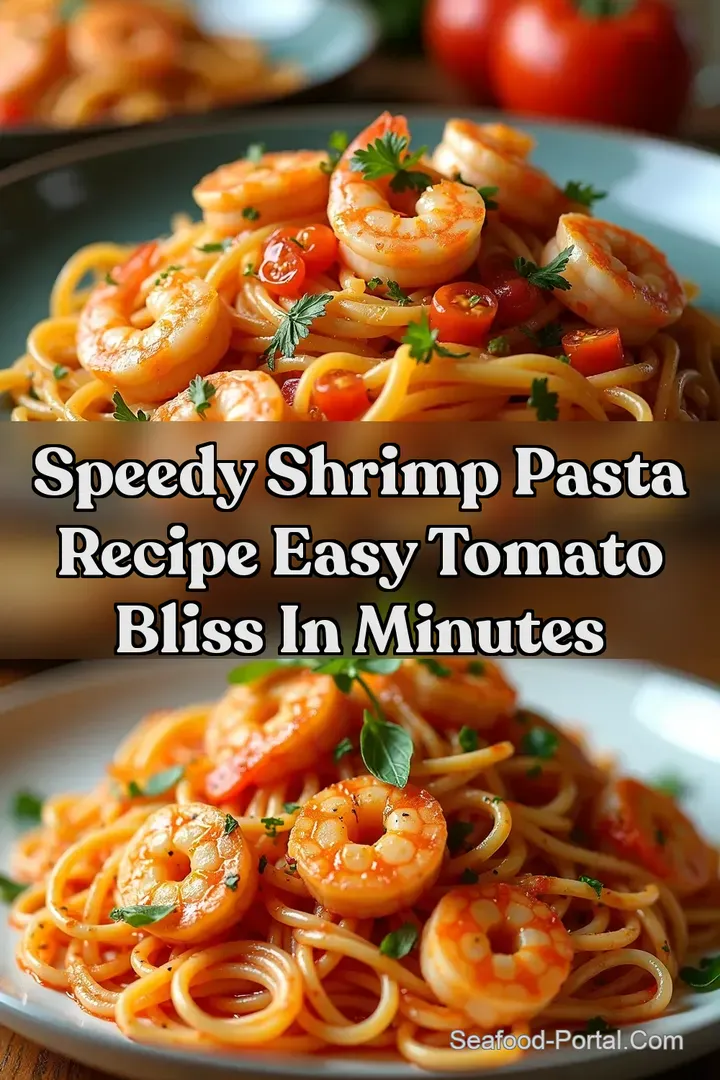 Speedy Shrimp Pasta Recipe Easy Tomato Bliss In Minutes