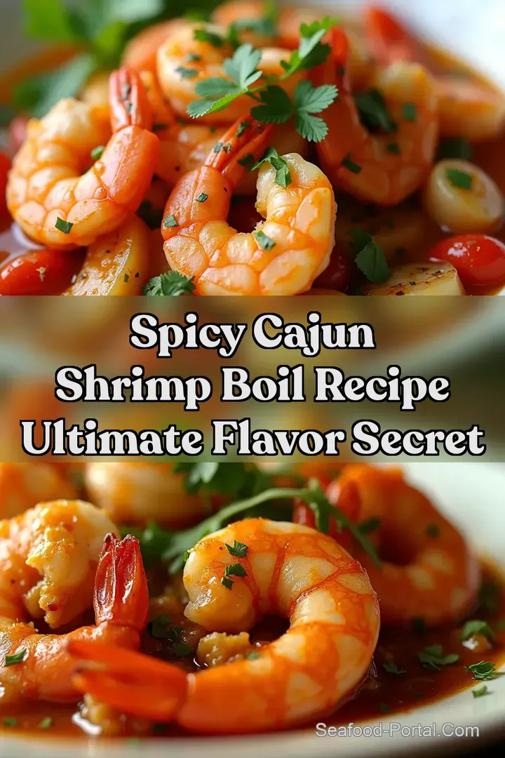 Spicy Cajun Shrimp Boil Recipe Ultimate Flavor Secret