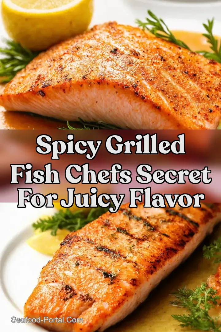 Spicy Grilled Fish Chefs Secret for Juicy Flavor