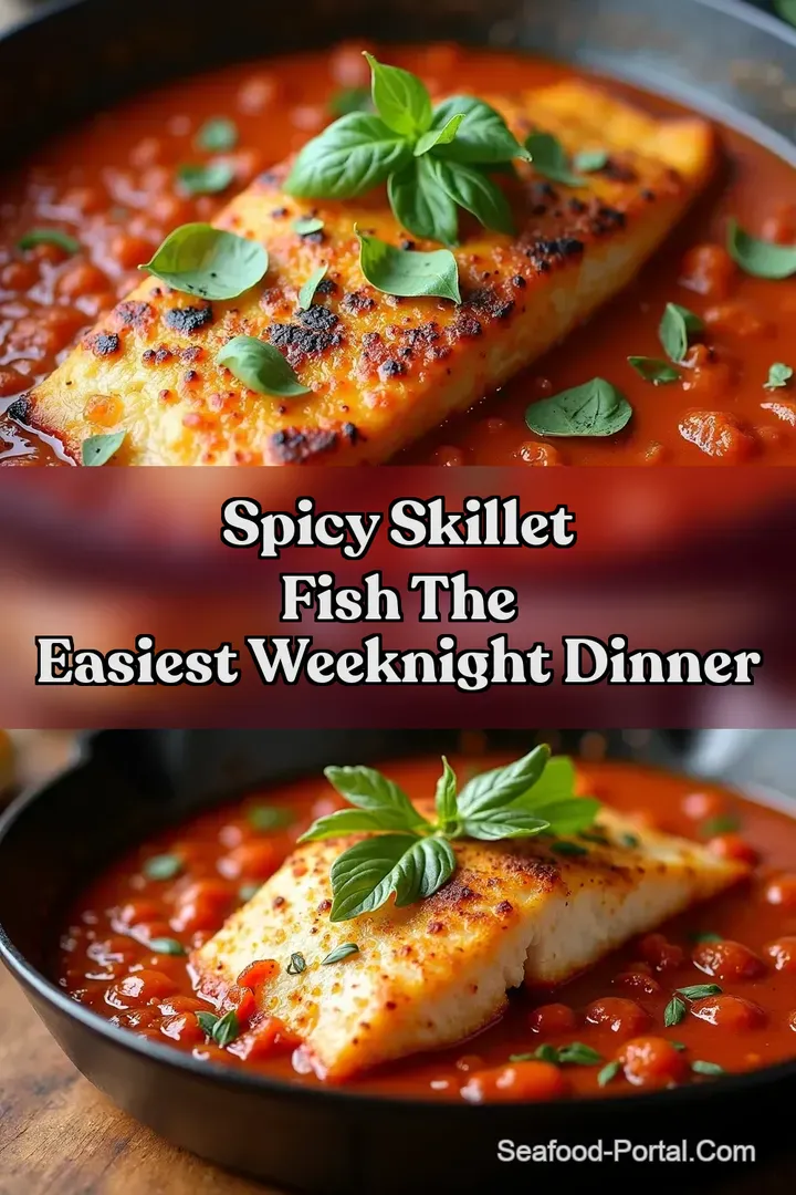 Spicy Skillet Fish The Easiest Weeknight Dinner