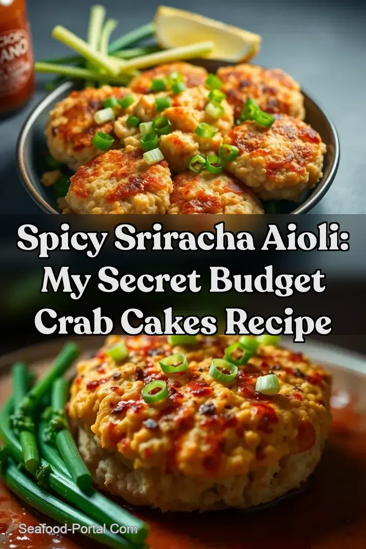 Spicy Sriracha Aioli: My Secret Budget Crab Cakes Recipe