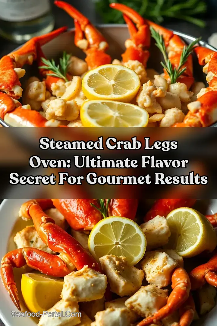 Steamed Crab Legs Oven: Ultimate Flavor Secret for Gourmet Results
