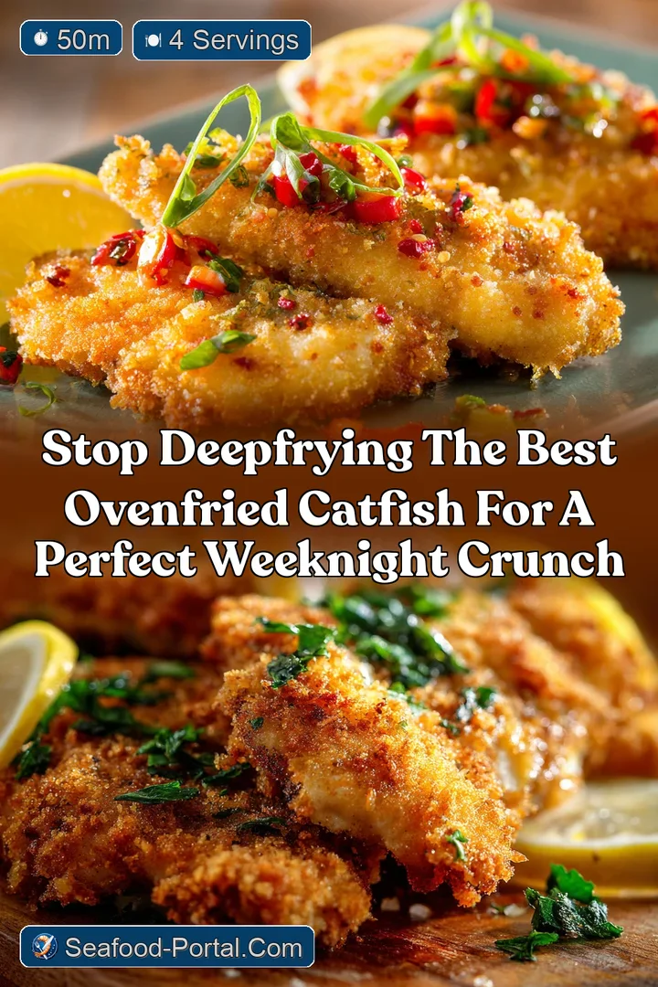 Stop DeepFrying The Best OvenFried Catfish for a Perfect Weeknight Crunch