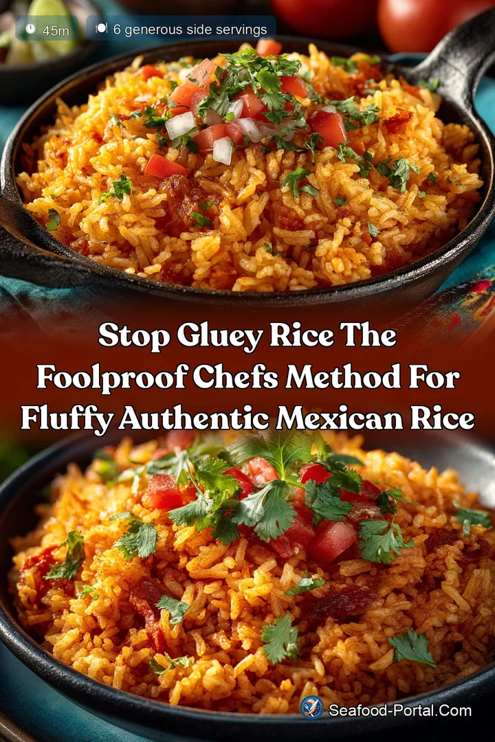 Stop Gluey Rice The Foolproof Chefs Method for Fluffy Authentic Mexican Rice