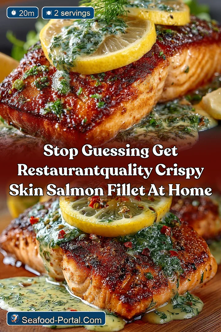 Stop Guessing Get RestaurantQuality Crispy Skin Salmon Fillet at Home