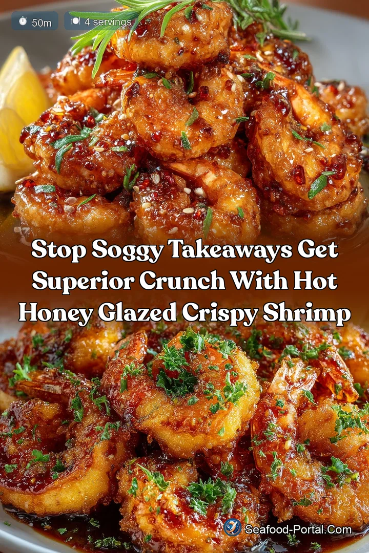 Stop Soggy Takeaways Get Superior Crunch with Hot Honey Glazed Crispy Shrimp