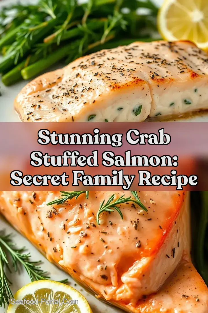 Stunning Crab Stuffed Salmon: Secret Family Recipe