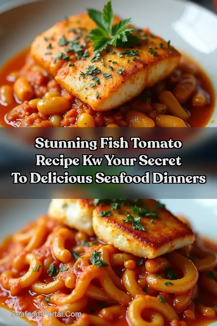 Stunning Fish Tomato Recipe kw Your Secret To Delicious Seafood Dinners