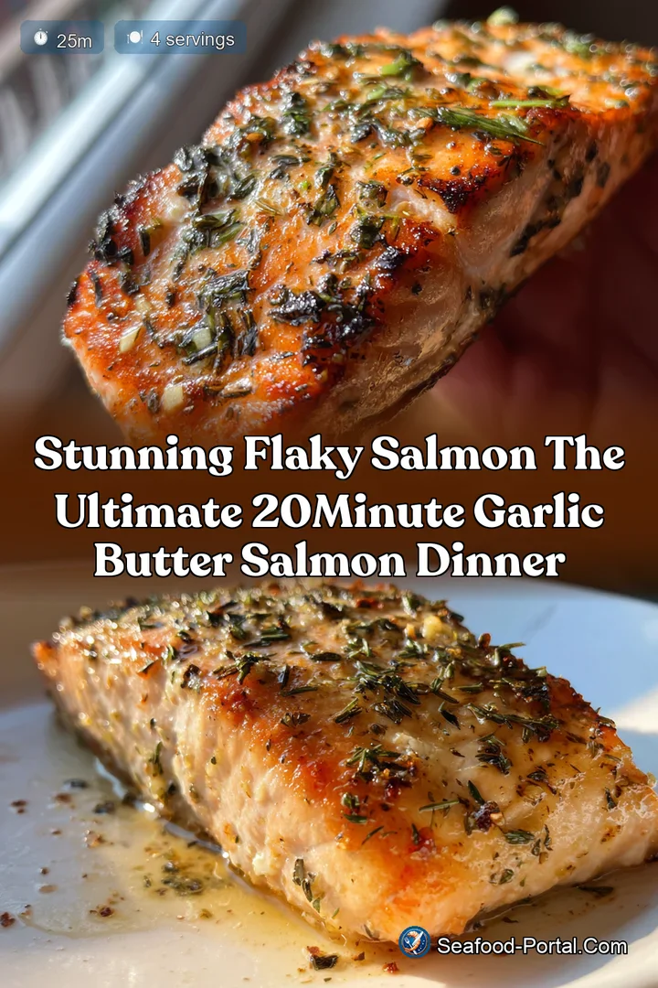 Stunning Flaky Salmon The Ultimate 20Minute Garlic Butter Salmon Dinner