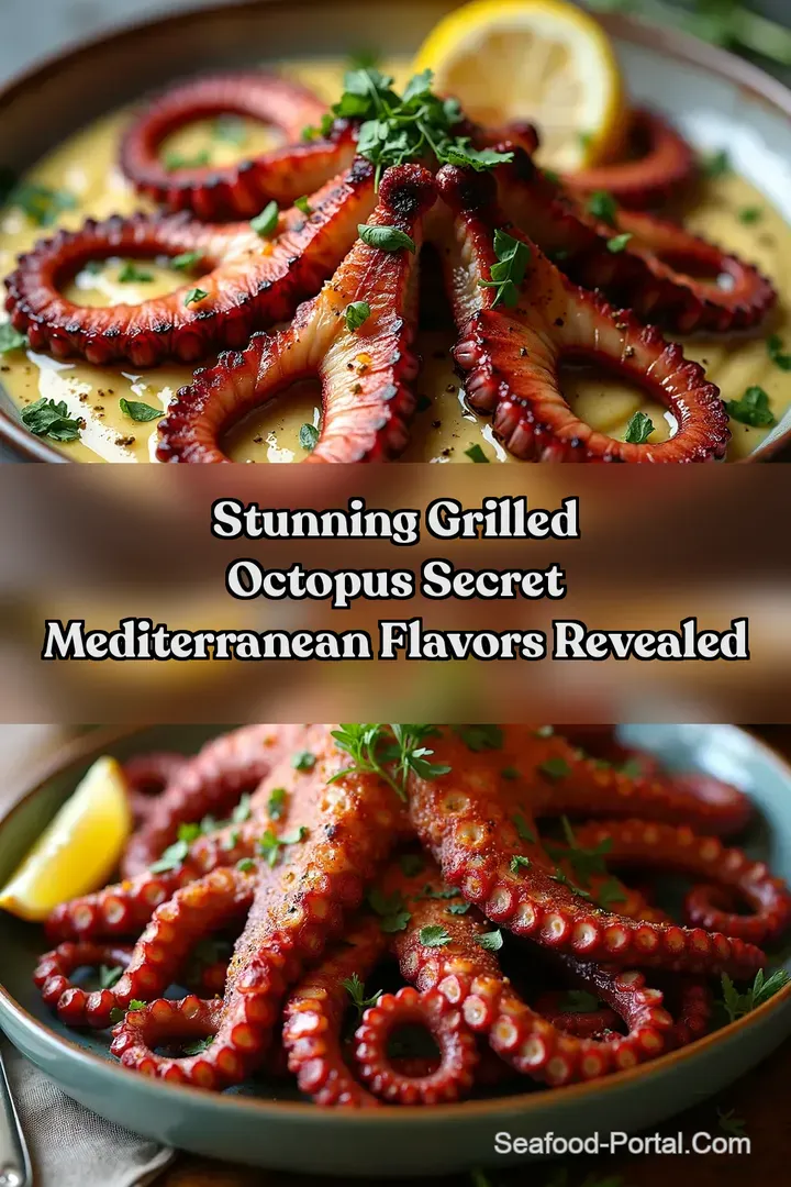 Stunning Grilled Octopus Secret Mediterranean Flavors Revealed