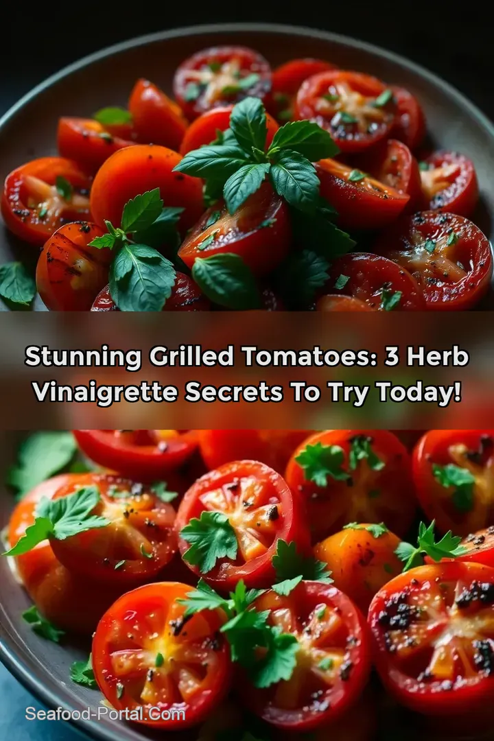 Stunning Grilled Tomatoes: 3 Herb Vinaigrette Secrets to Try Today!