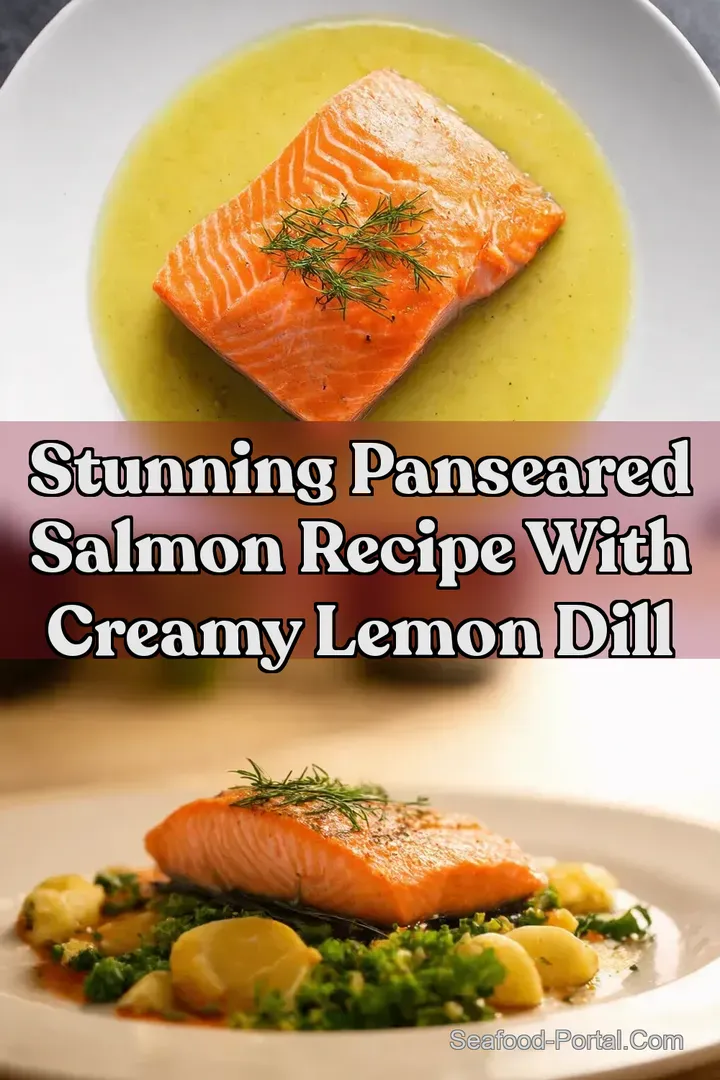 Stunning PanSeared Salmon Recipe with Creamy Lemon Dill