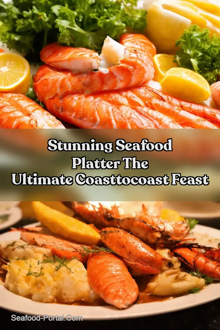 Stunning Seafood Platter The Ultimate CoasttoCoast Feast