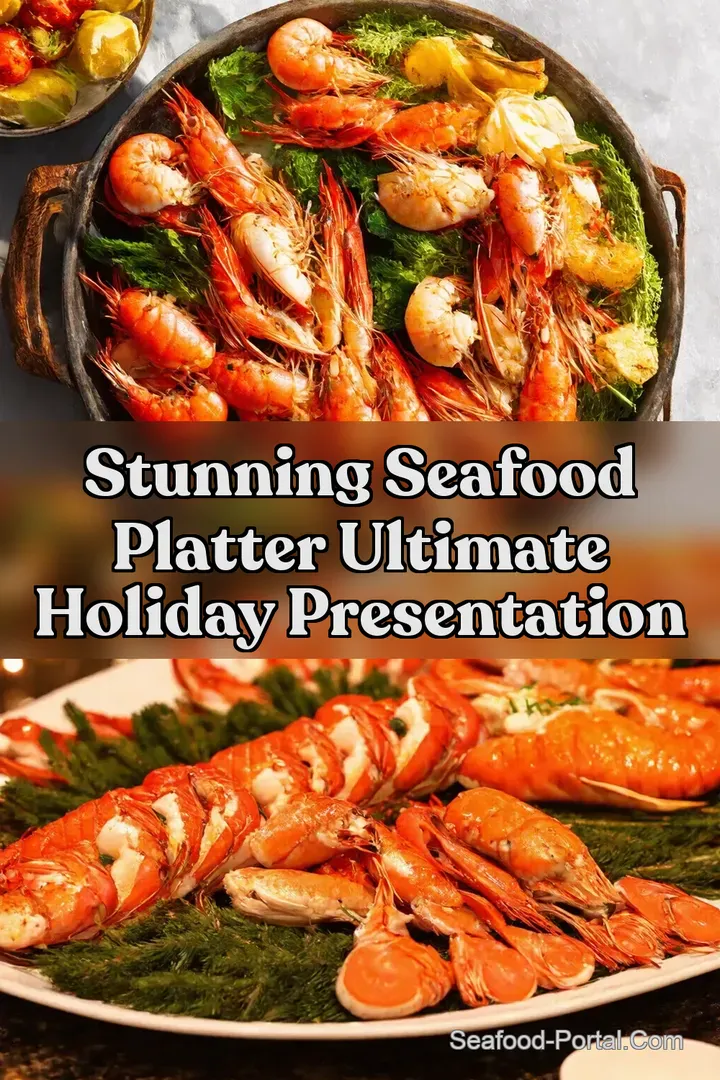 Stunning Seafood Platter Ultimate Holiday Presentation