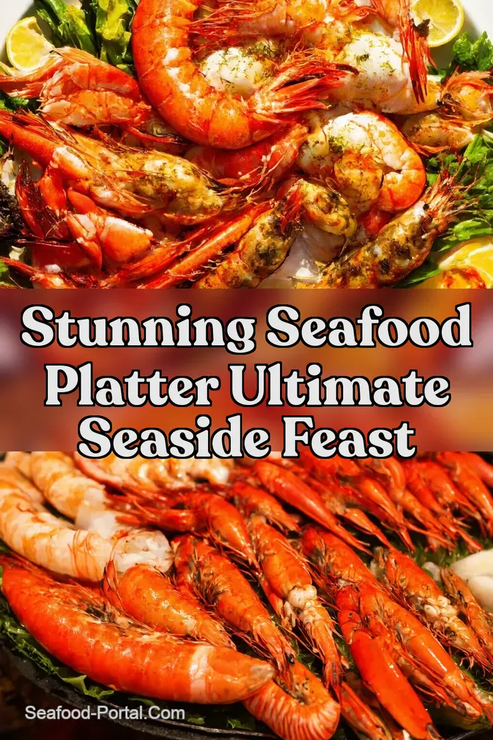 Stunning Seafood Platter Ultimate Seaside Feast