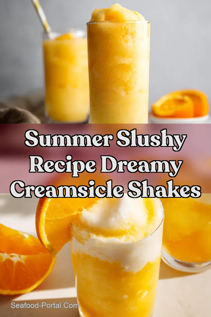 Summer Slushy Recipe Dreamy Creamsicle Shakes