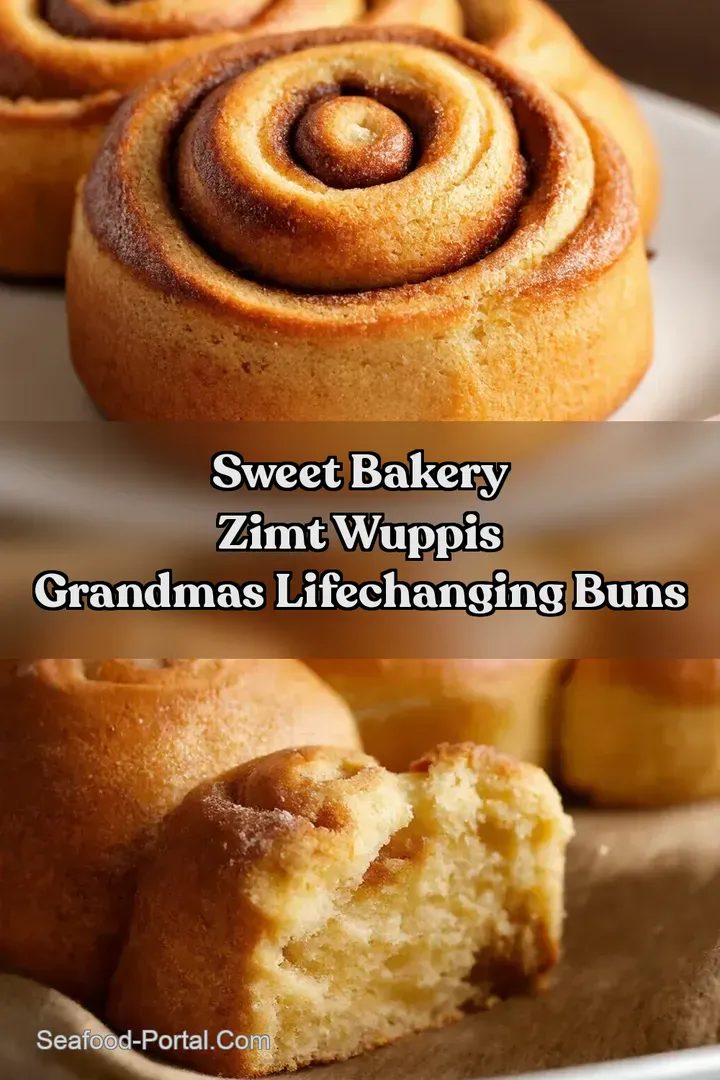 Sweet Bakery Zimt Wuppis Grandmas LifeChanging Buns