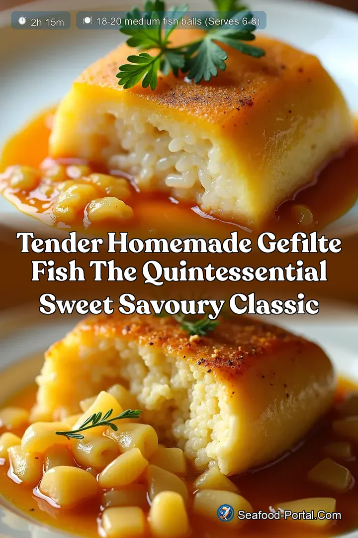Tender Homemade Gefilte Fish The Quintessential Sweet Savoury Classic