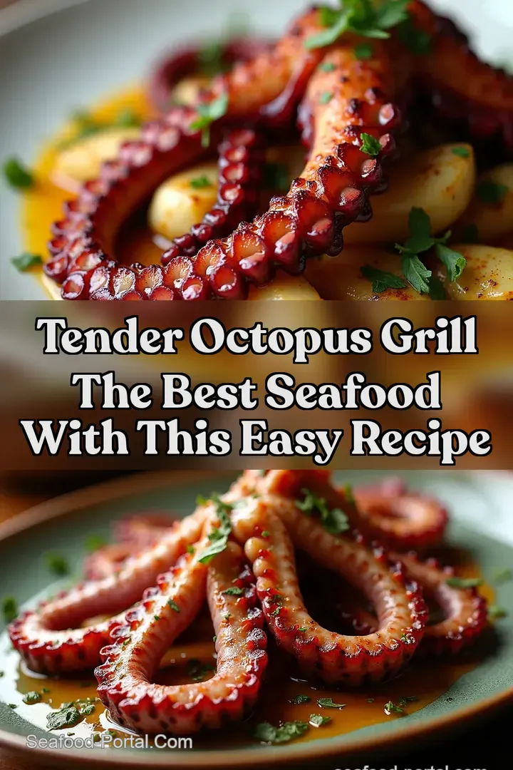 Tender Octopus Grill The Best Seafood with this Easy Recipe