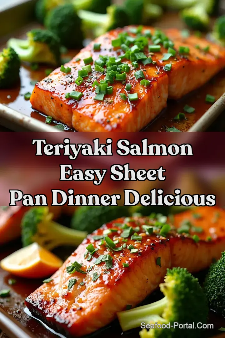 Teriyaki Salmon Easy Sheet Pan Dinner Delicious