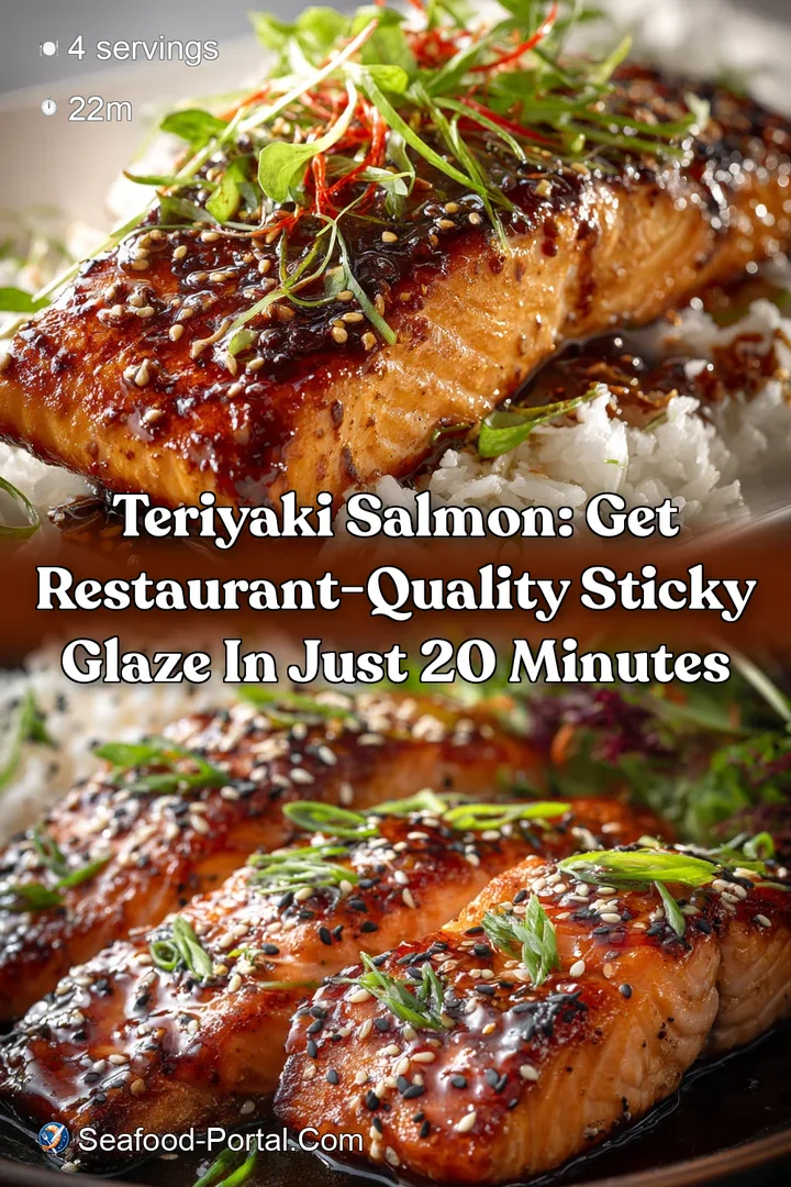 Teriyaki Salmon: Get Restaurant-Quality Sticky Glaze in Just 20 Minutes