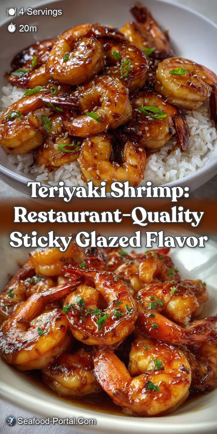 Teriyaki Shrimp: Restaurant-Quality Sticky Glazed Flavor