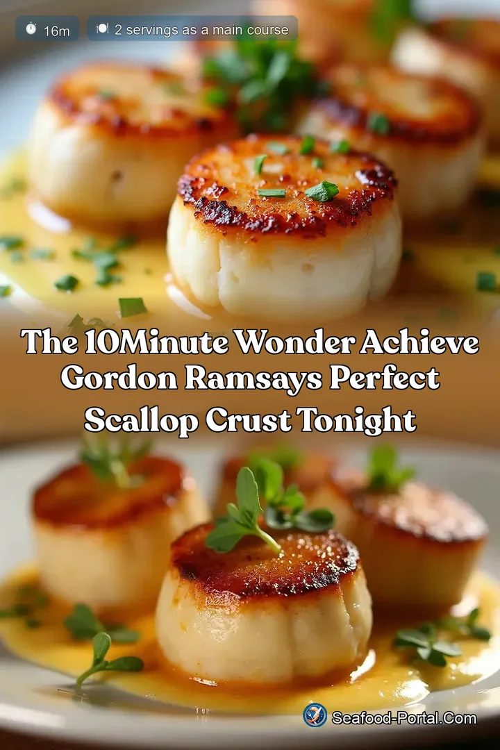 The 10Minute Wonder Achieve Gordon Ramsays Perfect Scallop Crust Tonight