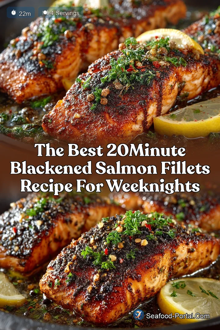 The Best 20Minute Blackened Salmon Fillets Recipe for Weeknights