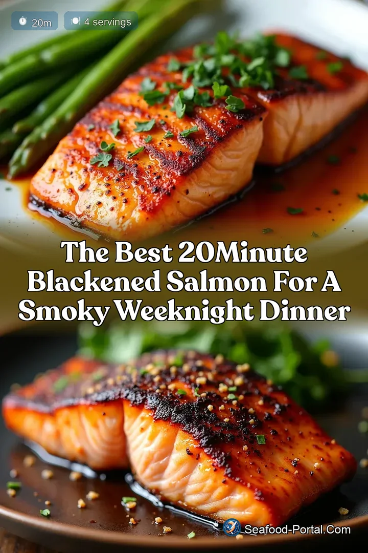 The Best 20Minute Blackened Salmon for a Smoky Weeknight Dinner