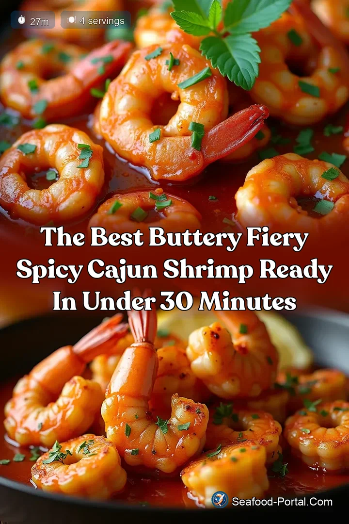 The Best Buttery Fiery Spicy Cajun Shrimp Ready in Under 30 Minutes