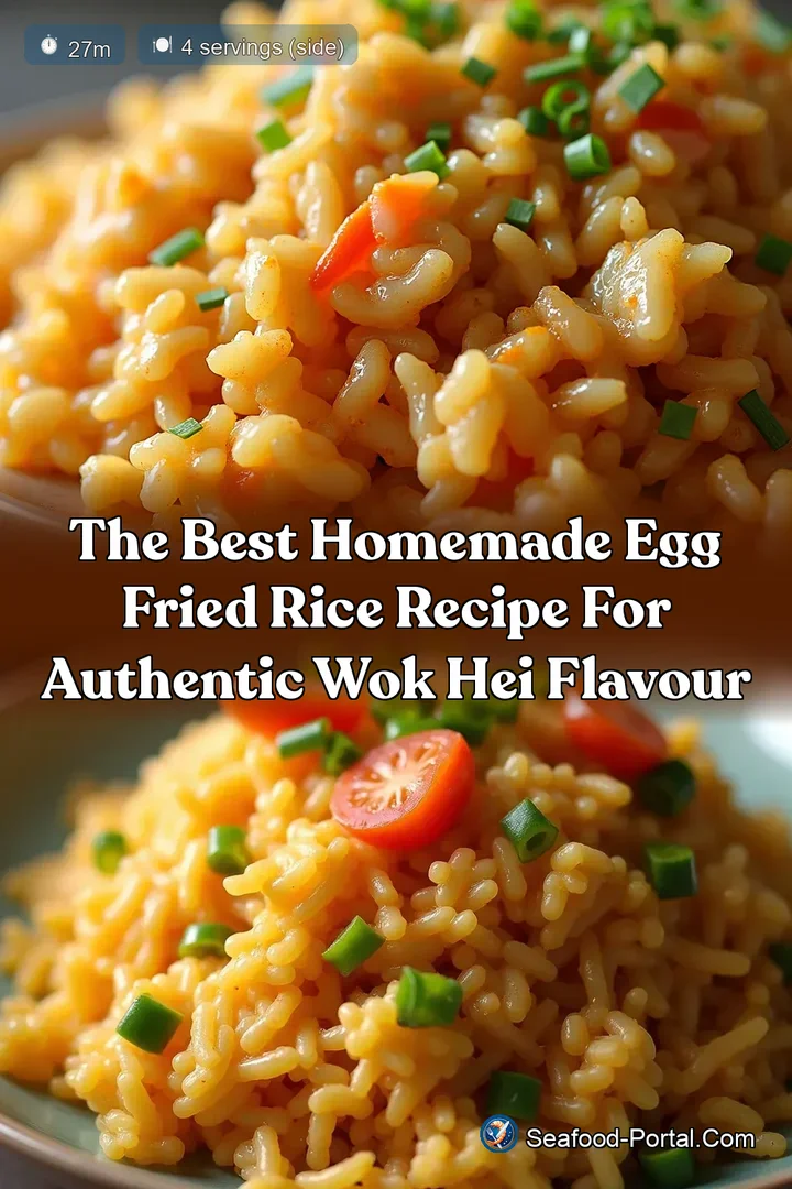 The Best Homemade Egg Fried Rice Recipe for Authentic Wok Hei Flavour