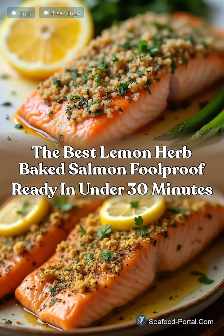 The Best Lemon Herb Baked Salmon Foolproof Ready in Under 30 Minutes