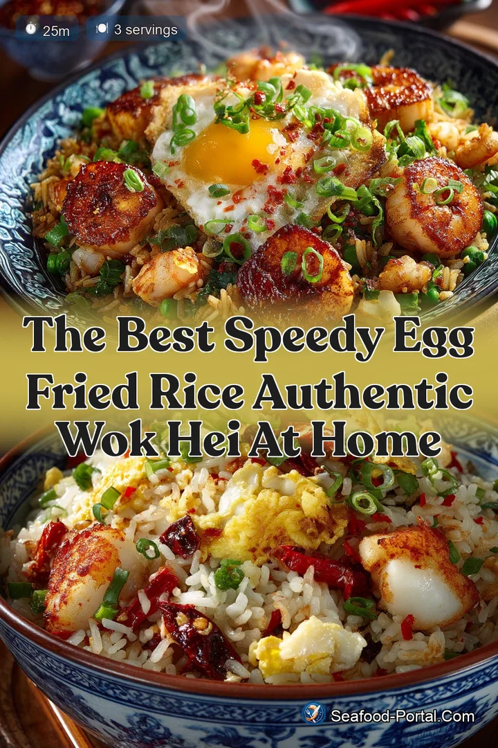 The Best Speedy Egg Fried Rice Authentic Wok Hei at Home