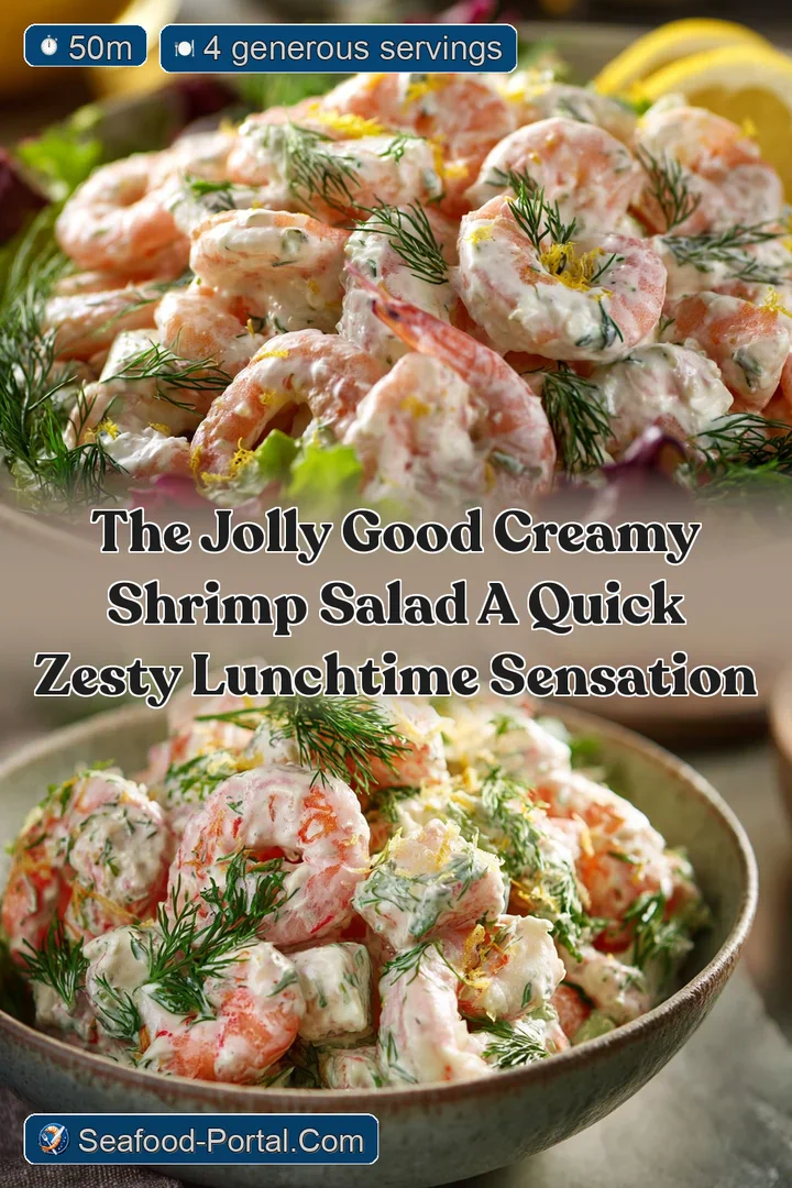 The Jolly Good Creamy Shrimp Salad A Quick Zesty Lunchtime Sensation