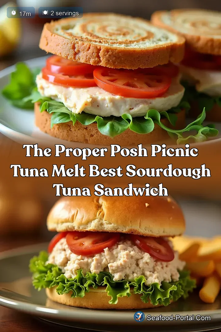 The Proper Posh Picnic Tuna Melt Best Sourdough Tuna Sandwich