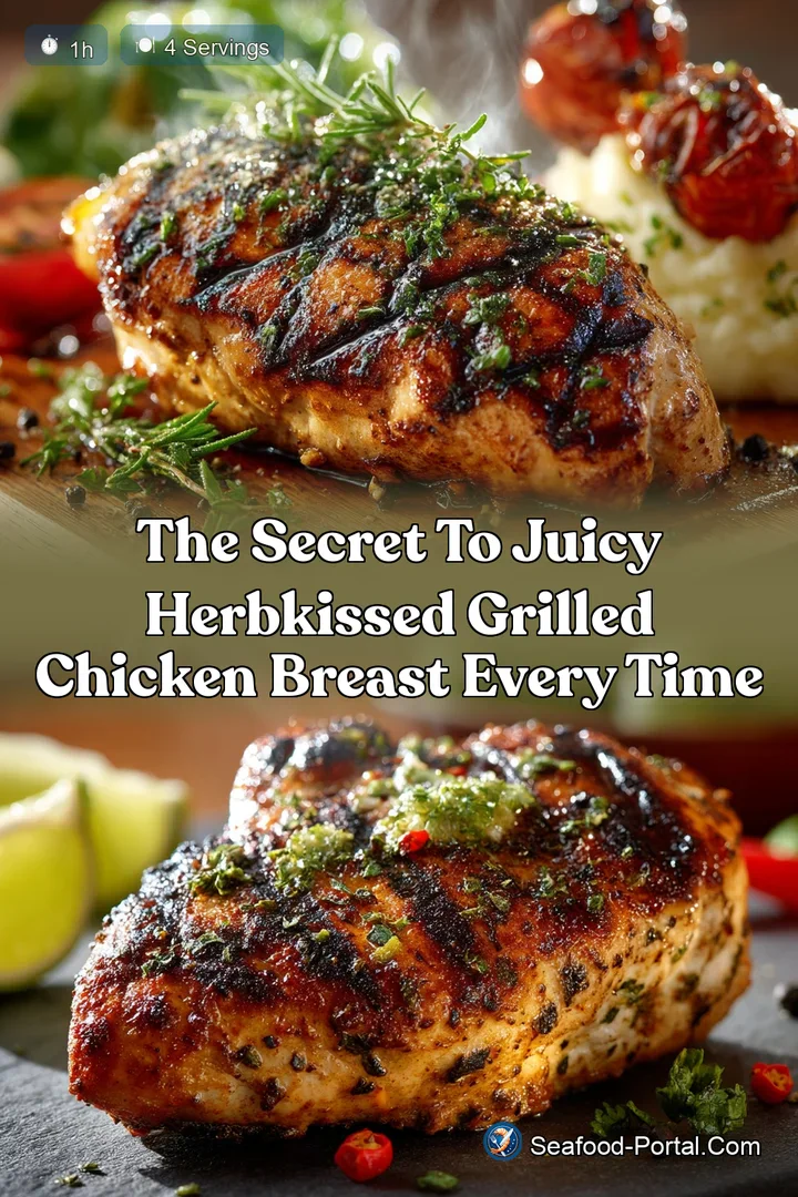 The Secret to Juicy HerbKissed Grilled Chicken Breast Every Time