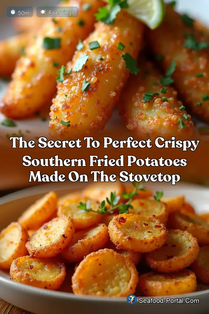 The Secret to Perfect Crispy Southern Fried Potatoes Made on the Stovetop