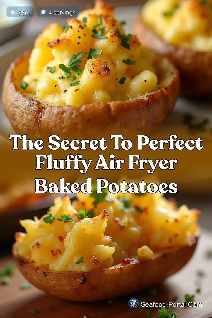 The Secret to Perfect Fluffy Air Fryer Baked Potatoes
