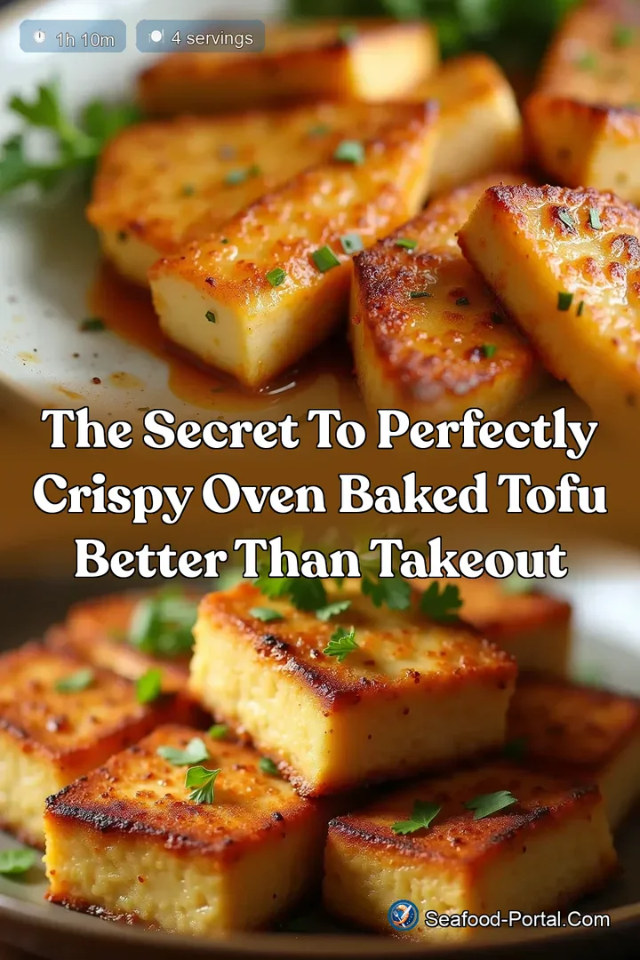 The Secret to Perfectly Crispy Oven Baked Tofu Better Than Takeout