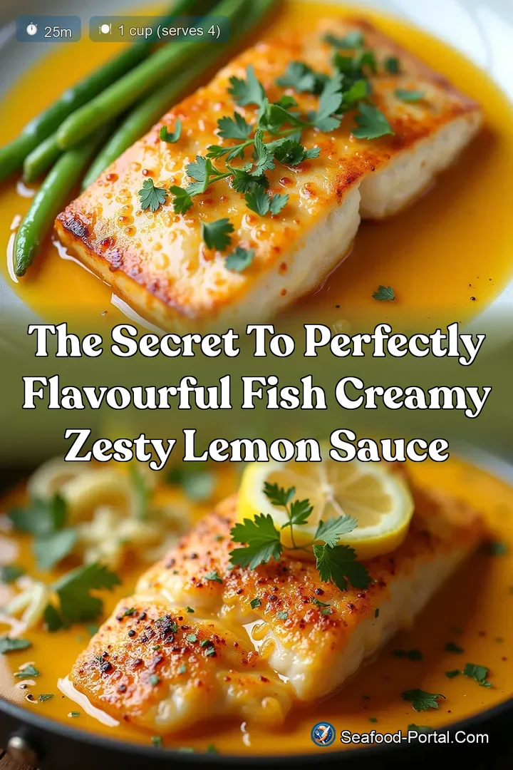 The Secret to Perfectly Flavourful Fish Creamy Zesty Lemon Sauce