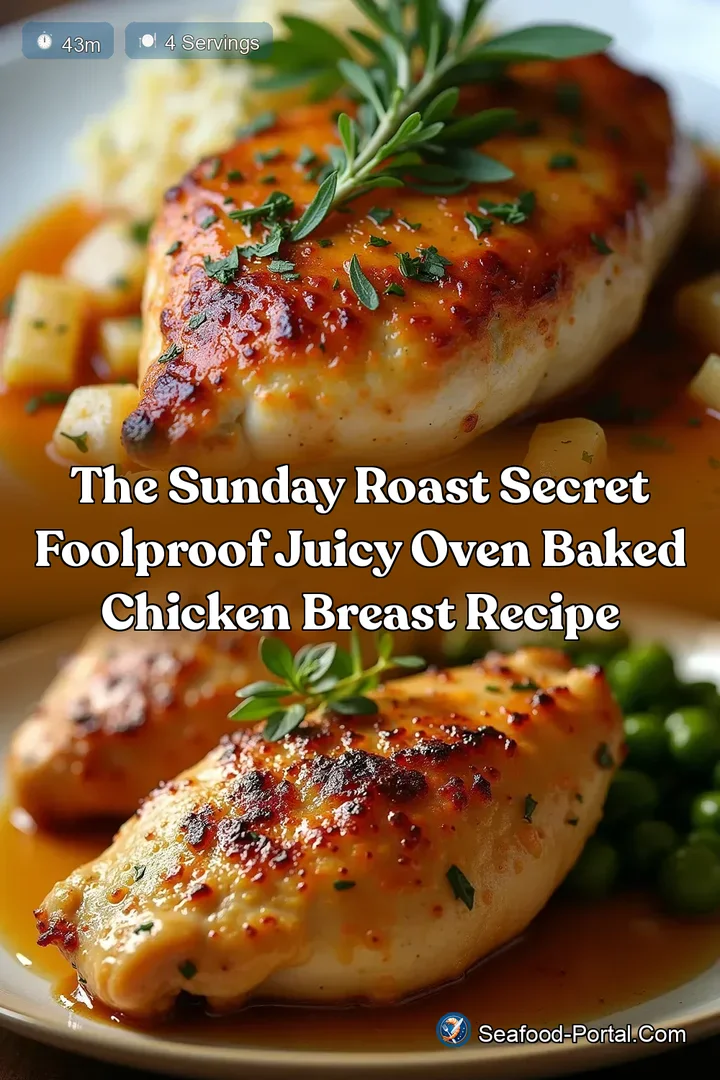 The Sunday Roast Secret Foolproof Juicy Oven Baked Chicken Breast Recipe