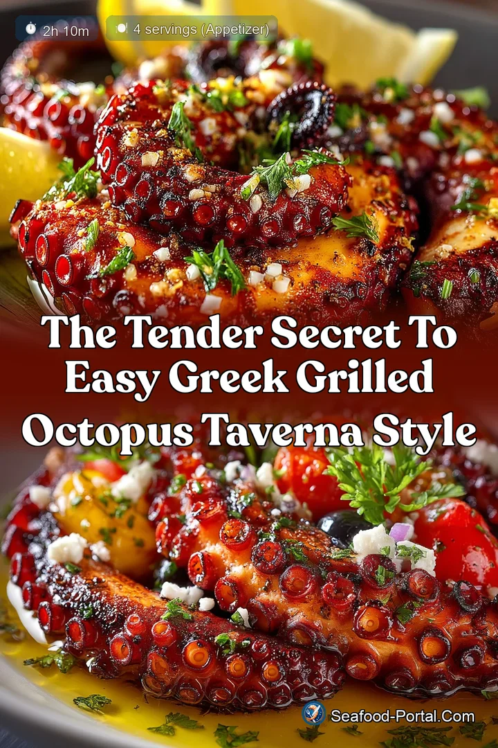 The Tender Secret to Easy Greek Grilled Octopus Taverna Style
