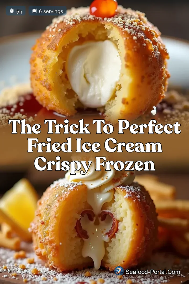 The Trick to Perfect Fried Ice Cream Crispy Frozen