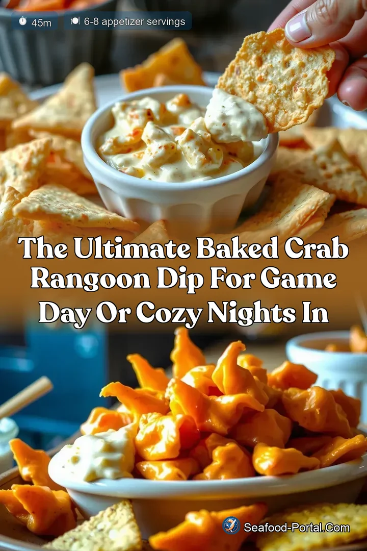 The Ultimate Baked Crab Rangoon Dip for Game Day or Cozy Nights In