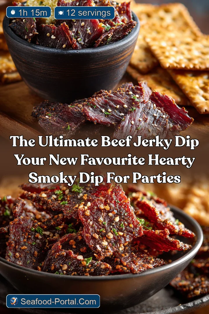 The Ultimate Beef Jerky Dip Your New Favourite Hearty Smoky Dip for Parties