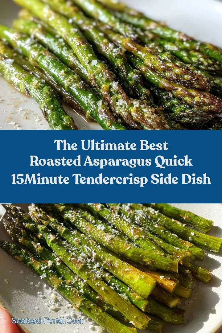 The Ultimate Best Roasted Asparagus Quick 15Minute TenderCrisp Side Dish